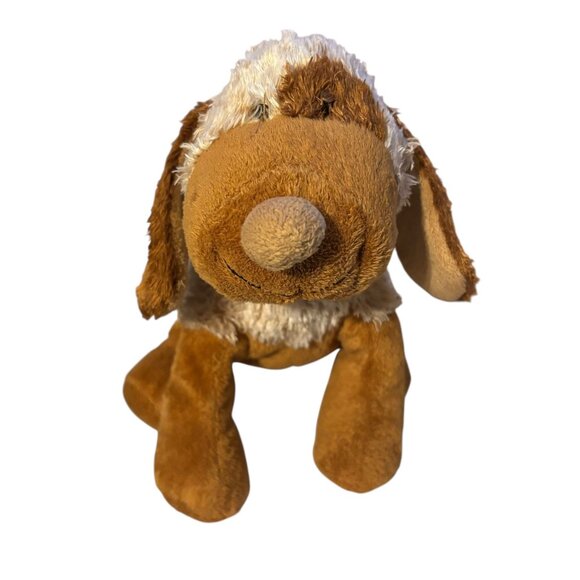 Classic Ganz Choco Cheeky Dog Webkins Plush Brown Cream Stuffed Animal HM694 - Picture 2 of 9